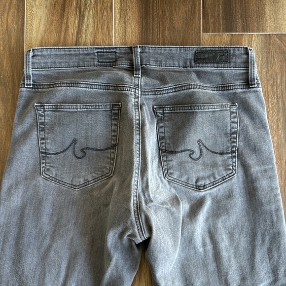 Adriano Goldschmied The High Rise Stevie Ankle Jeans in Washed Black, 28R - Picture 13 of 15